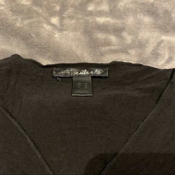 Black scrunch bust bodysuit - Picture 3 of 3